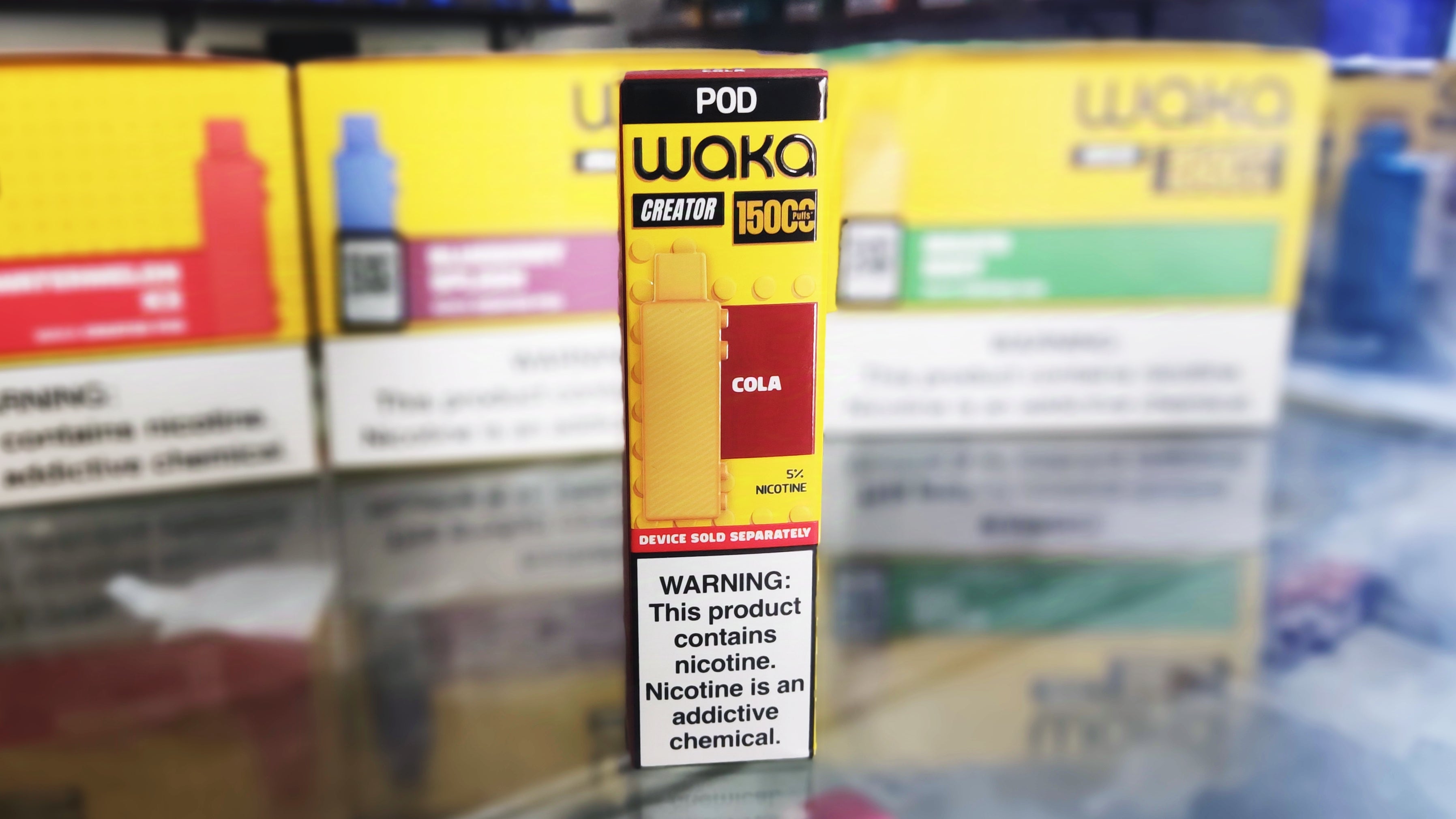 Cartouche Waka Creator 15000 Puffs - Cola Cartouche Waka Creator 15000 Puffs - Cola