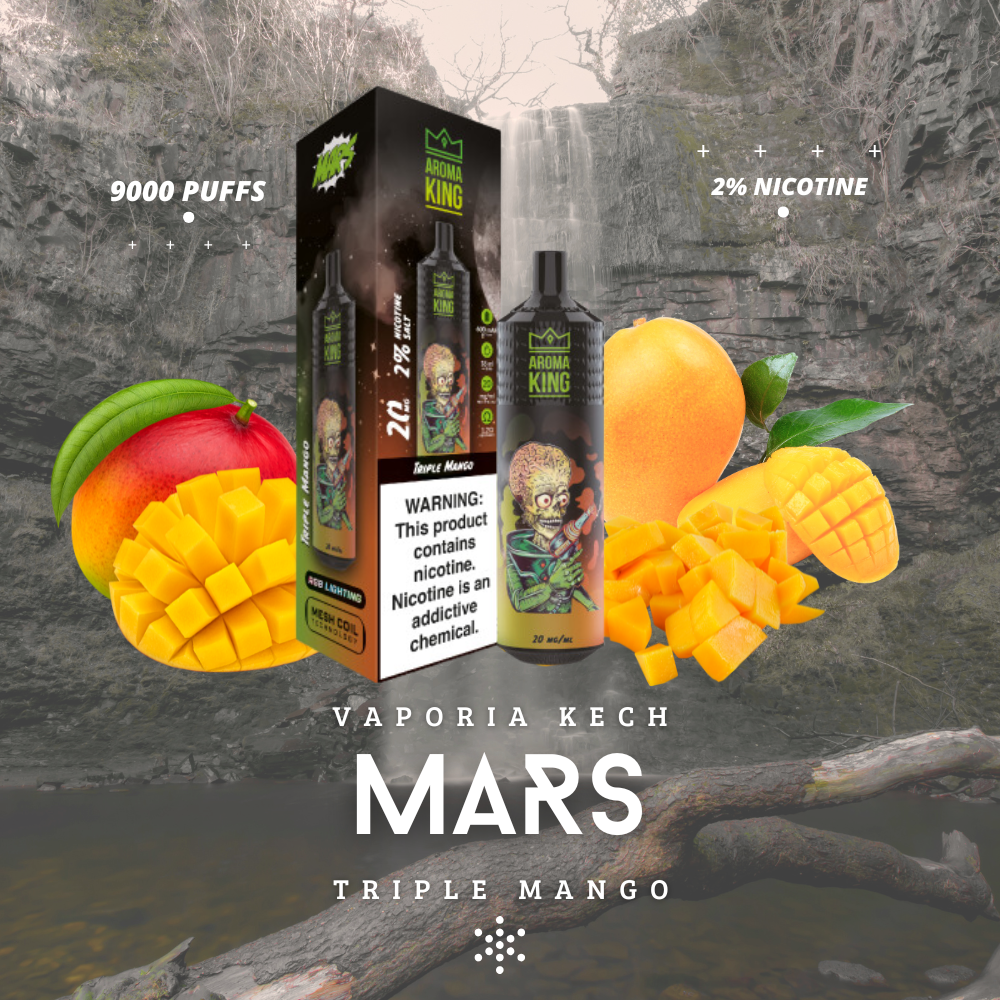 Aroma King Mars 9000 Puffs - Vaporia