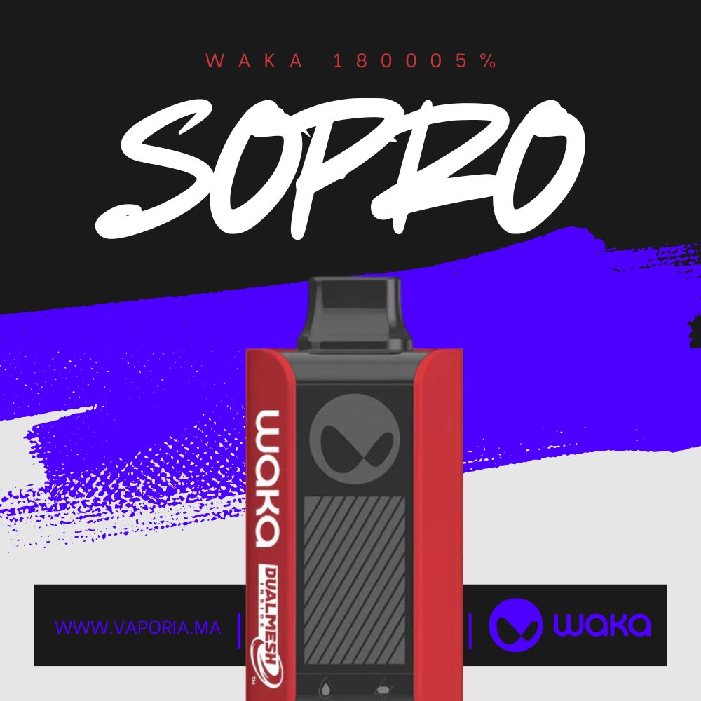 Waka soPro 18000 Puffs 5% - Vaporia