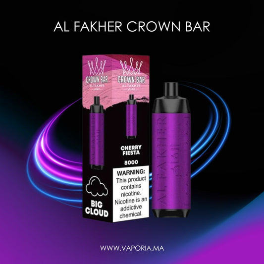 Shisha Al Fakher Crown Bar 8000