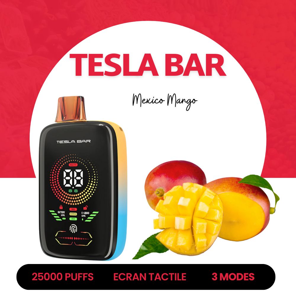 Tesla Bar 25000 Puffs 5%