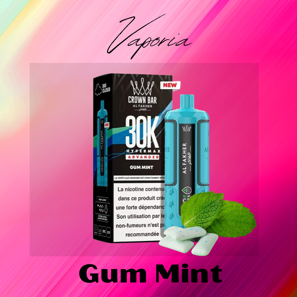 Puff Chicha AL Fakher Crown Bar – Vaporia
