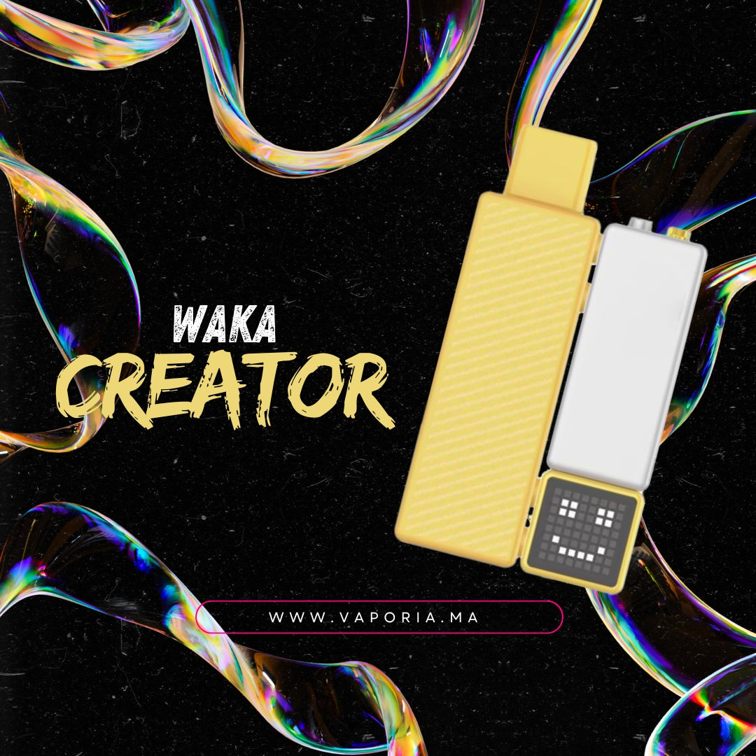 Cigarette lectronique - Waka Creator 15000 Puffs Vaporia Cigarette lectronique - Waka Creator 15000 Puffs Vaporia