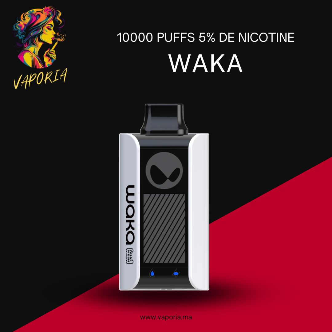 Waka 10000 PUFFS 5 de nicotine